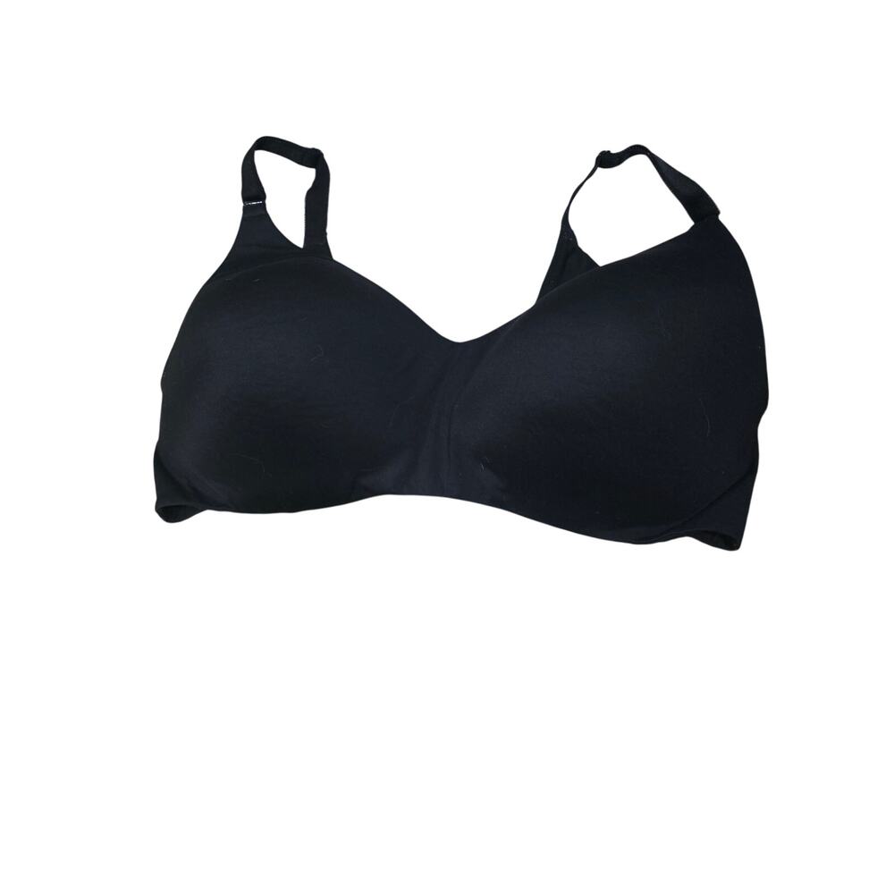 Torrid Curve Bra 42DDD Womens Plus Size Black‎ Wireless Padded Adjustable Straps